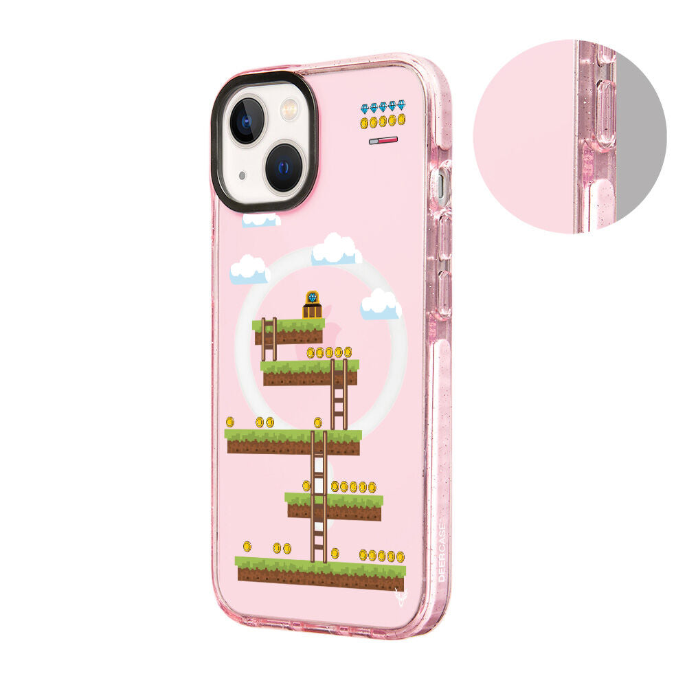 MagsafeliArtycaseSimliPembe