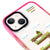 iPhone 14 Mario Game Telefon Kılıfı - Artycase - Pembe Yeşil
