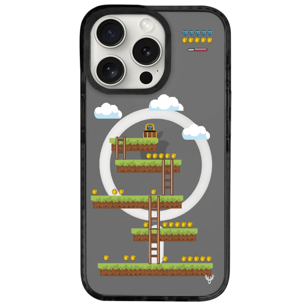 MagsafeliArtycaseCoolBlack