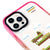 iPhone 14 Pro Max Mario Game Telefon Kılıfı - Artycase - Pembe Yeşil