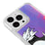 iPhone 15 Pro Wave Telefon Kılıfı - Neon - Violet