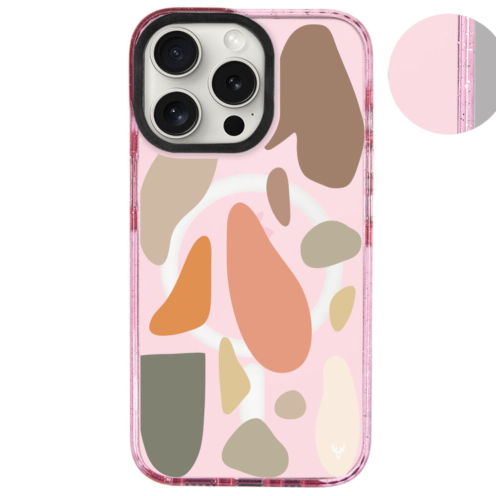 MagsafeliArtycaseSimliPembe