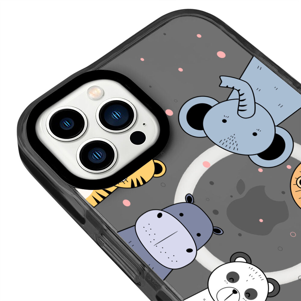 MagsafeliArtycaseCoolBlack