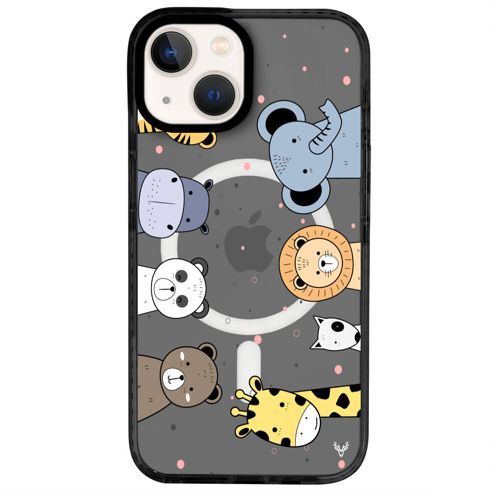 MagsafeliArtycaseCoolBlack