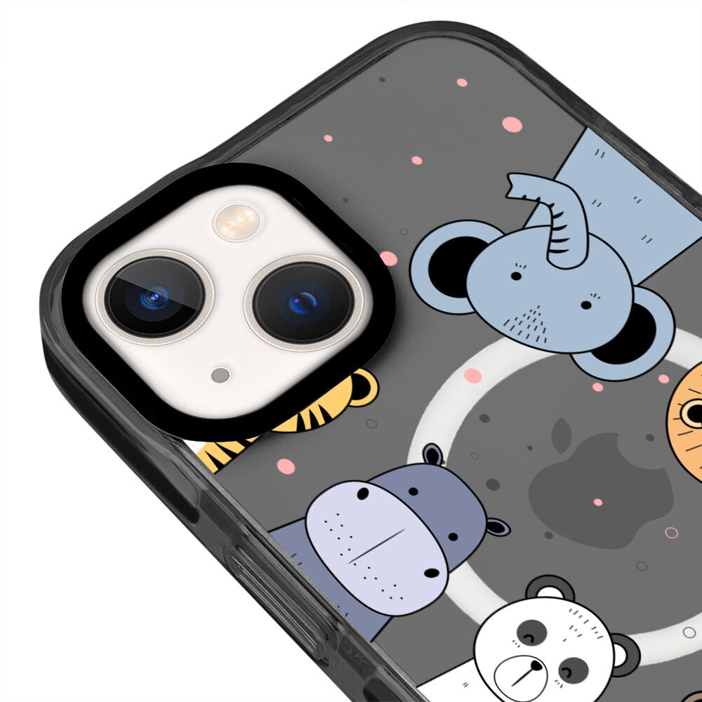 MagsafeliArtycaseCoolBlack