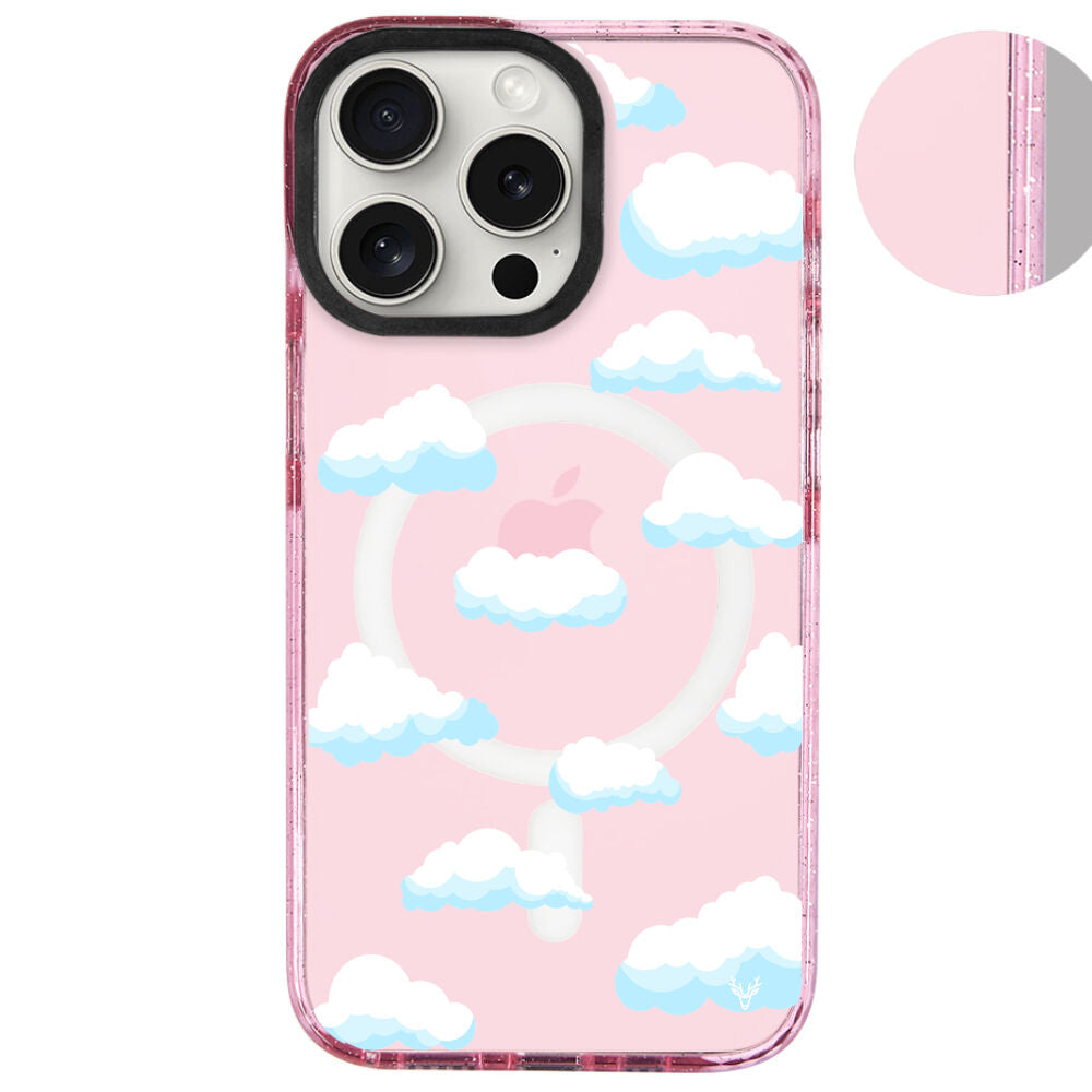 MagsafeliArtycaseSimliPembe