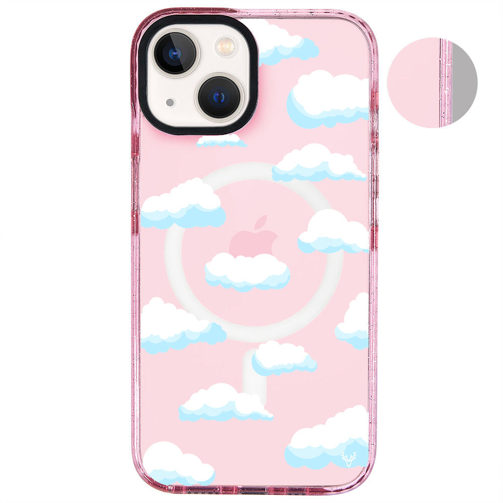 MagsafeliArtycaseSimliPembe