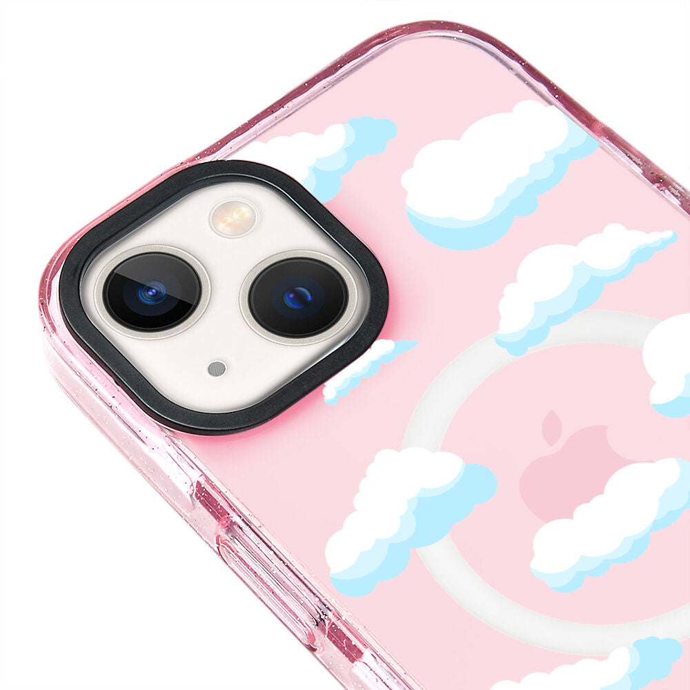 MagsafeliArtycaseSimliPembe