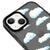 iPhone 15 Cute Clouds Telefon Kılıfı - Artycase - Cool Black
