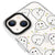 iPhone 14 Cute Ghost Telefon Kılıfı - Magsafeli Artycase - Beyaz