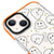 iPhone 14 Cute Ghost Telefon Kılıfı - Artycase - Turuncu