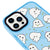 iPhone 14 Pro Cute Ghost Telefon Kılıfı - Artycase - Azure