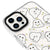 iPhone 15 Pro Cute Ghost Telefon Kılıfı - Magsafeli Artycase - Beyaz