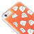 iPhone 6 Cute Ghost Telefon Kılıfı - Neon - Turuncu