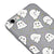 iPhone 6S Plus Cute Ghost Telefon Kılıfı - Renkli Silikon - Gri