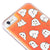 iPhone 6 Plus Cute Ghost Telefon Kılıfı - Neon - Turuncu