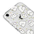 iPhone 8 Cute Ghost Telefon Kılıfı - Şeffaf - Saydam