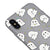 iPhone XS Cute Ghost Telefon Kılıfı - Renkli Silikon - Gri