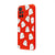 Xiaomi Redmi 10 Cute Ghost Telefon Kılıfı - Renkli Silikon - Kırmızı