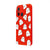 Xiaomi Redmi 12C Cute Ghost Telefon Kılıfı - Renkli Silikon - Kırmızı