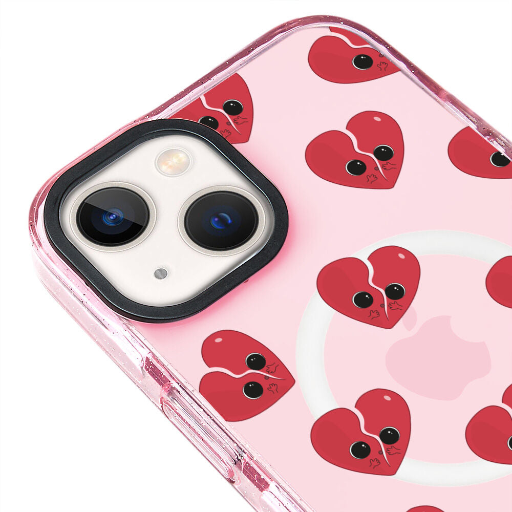 MagsafeliArtycaseSimliPembe