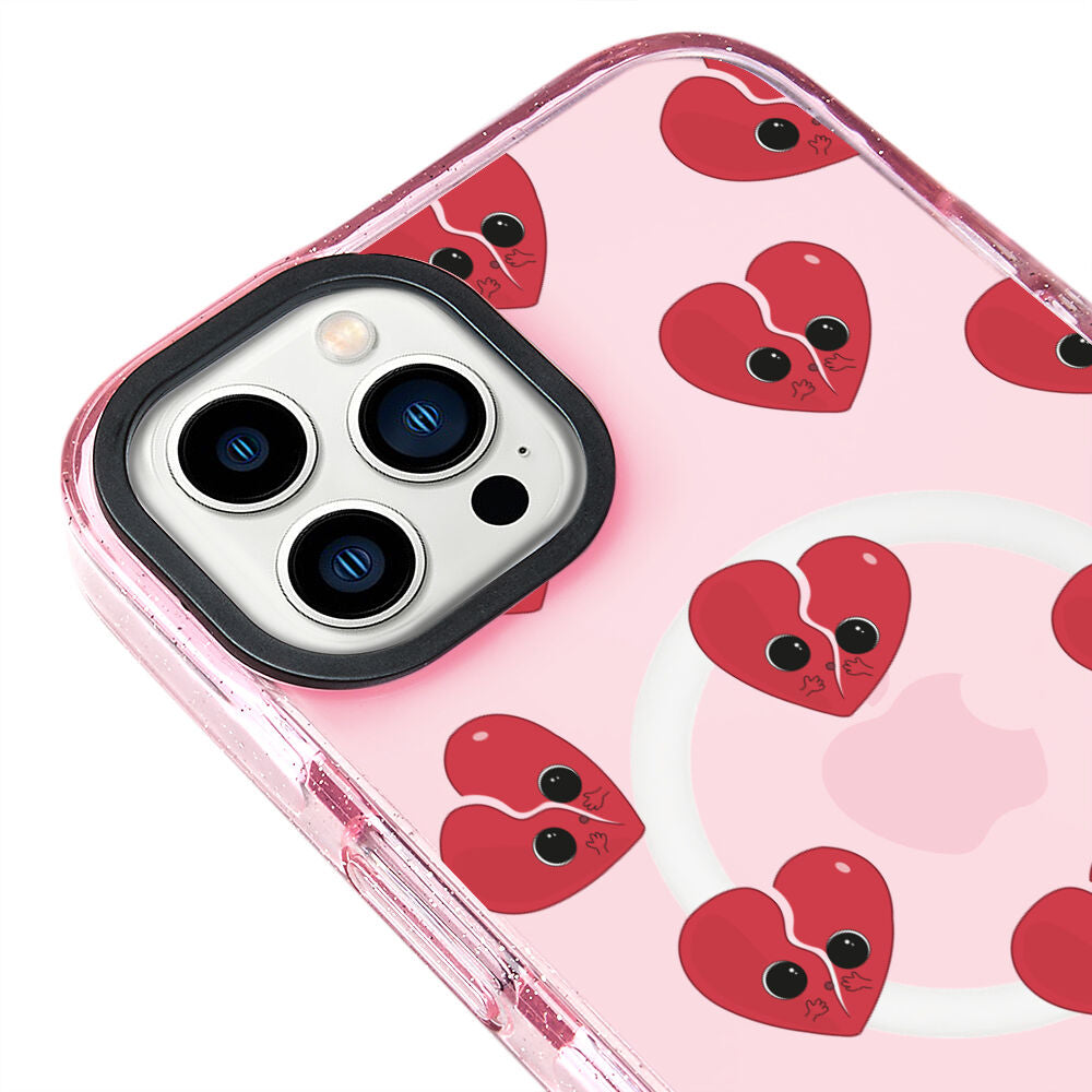MagsafeliArtycaseSimliPembe