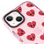 iPhone 15 Plus Heart Broken Telefon Kılıfı - Artycase - Simli Pembe