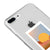 iPhone 8 Plus Çölde Gün Batımı Telefon Kılıfı - Şeffaf - Saydam