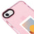 iPhone SE 2020 Çölde Gün Batımı Telefon Kılıfı - Artycase - Simli Pembe