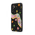 Samsung A25 Easy Flowers Telefon Kılıfı - Renkli Silikon - Siyah