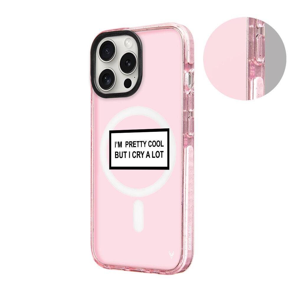 MagsafeliArtycaseSimliPembe