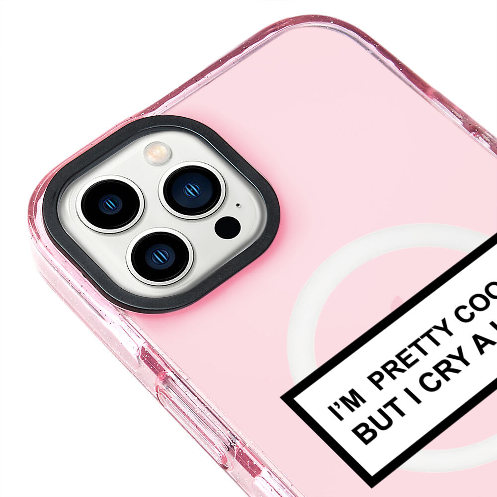 MagsafeliArtycaseSimliPembe