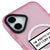 iPhone 16 Pretty Cool Telefon Kılıfı - Magsafeli Artycase - Simli Pembe