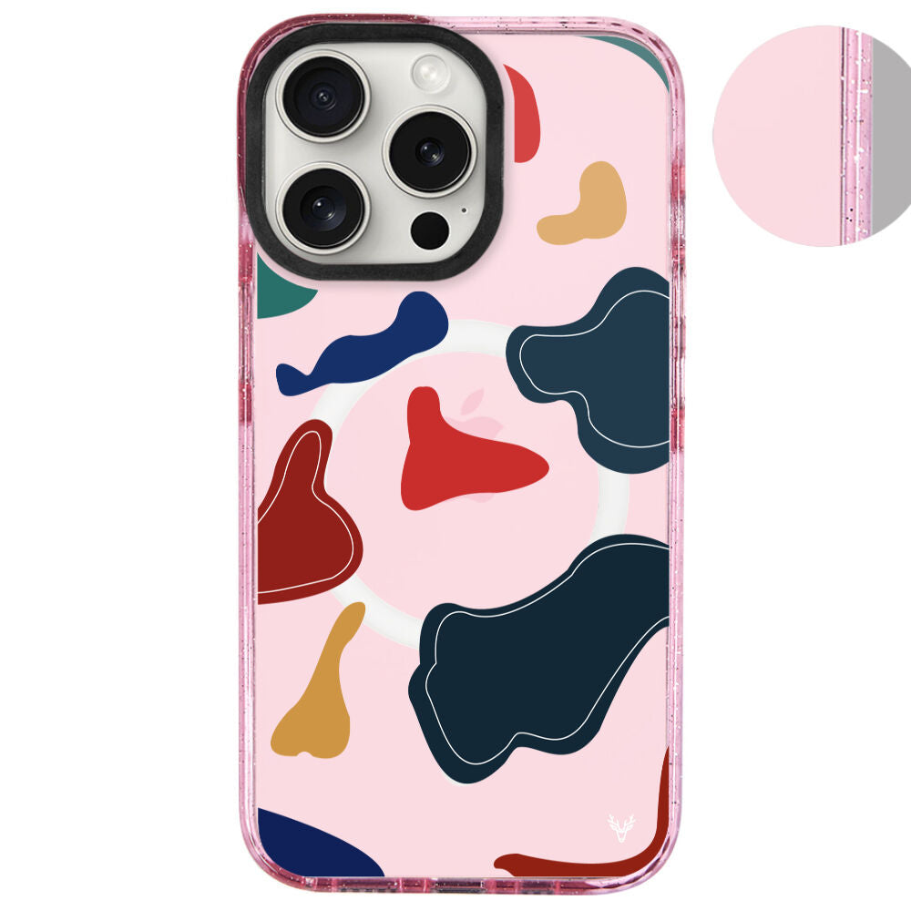 MagsafeliArtycaseSimliPembe