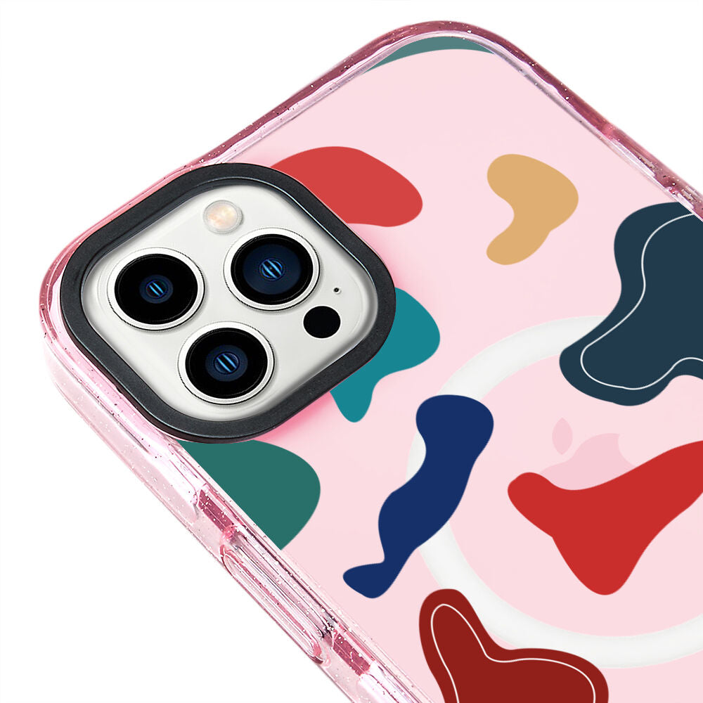 MagsafeliArtycaseSimliPembe