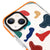 iPhone 14 Pastel Desenler Telefon Kılıfı - Artycase - Turuncu