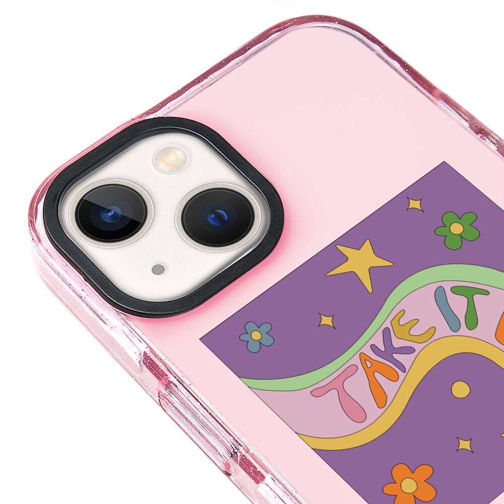 MagsafeliArtycaseSimliPembe