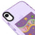 iPhone XR Take It Easy Telefon Kılıfı - Artycase - Simli Mor