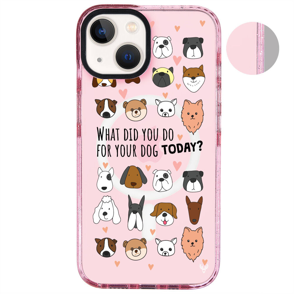 MagsafeliArtycaseSimliPembe