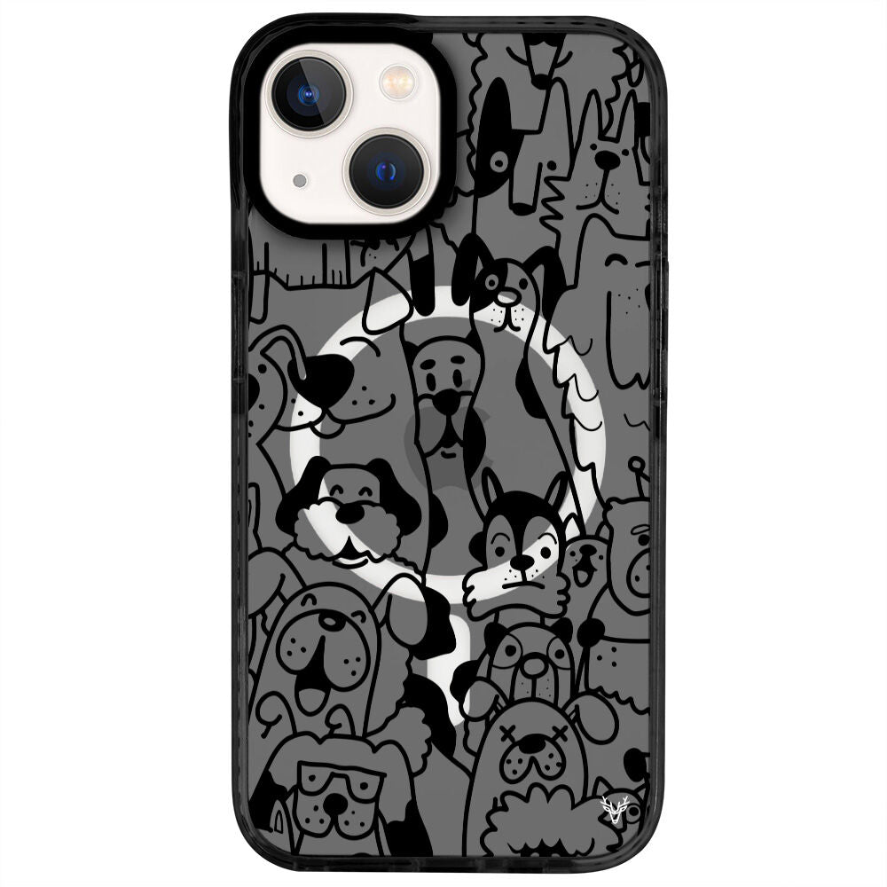 MagsafeliArtycaseCoolBlack