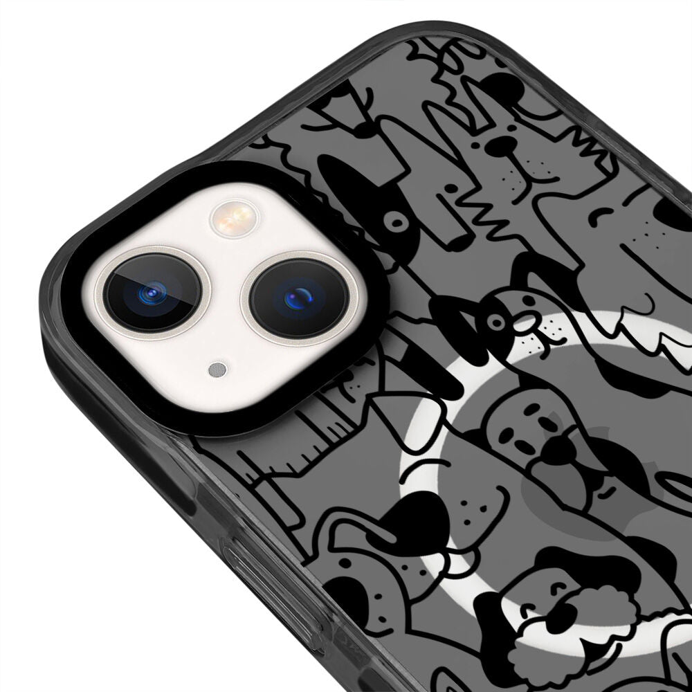 MagsafeliArtycaseCoolBlack