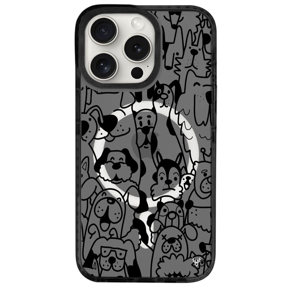 MagsafeliArtycaseCoolBlack