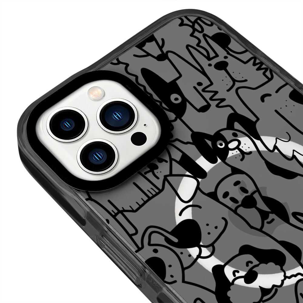 MagsafeliArtycaseCoolBlack
