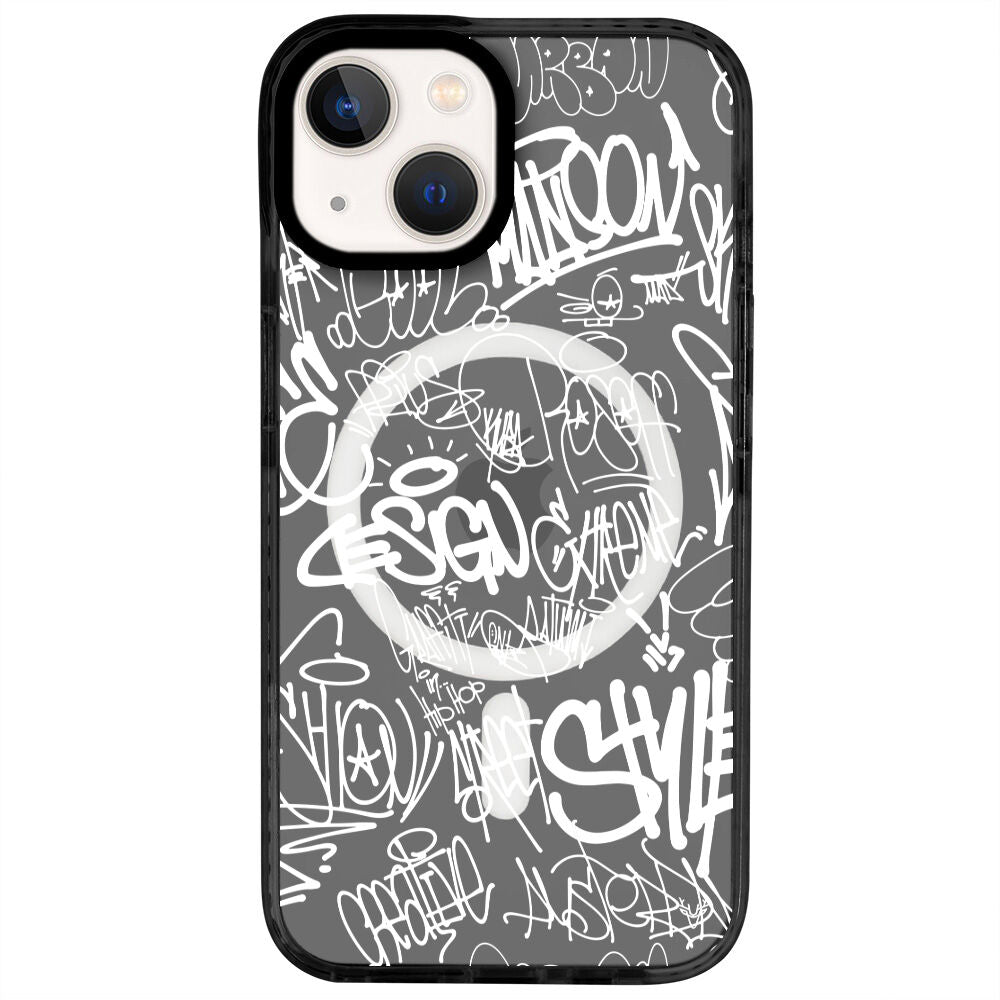 MagsafeliArtycaseCoolBlack