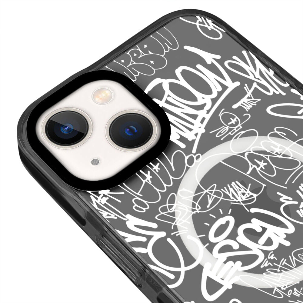 MagsafeliArtycaseCoolBlack