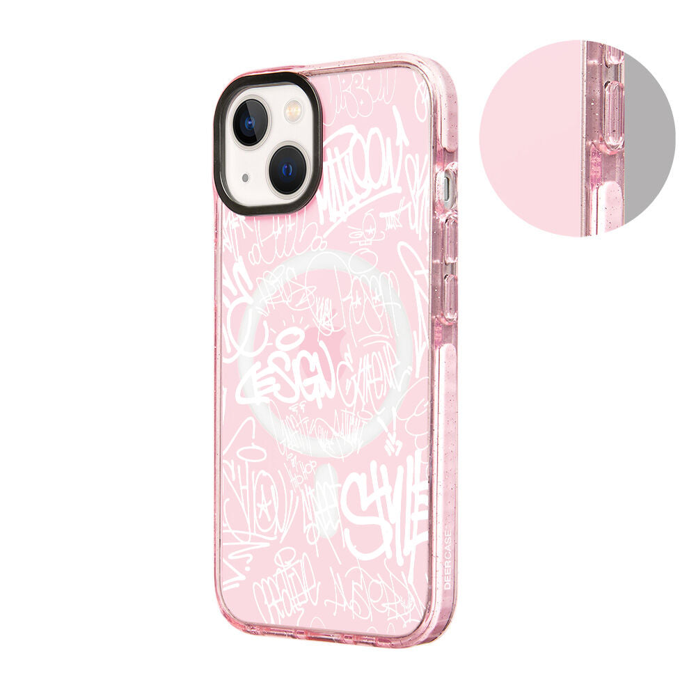 MagsafeliArtycaseSimliPembe