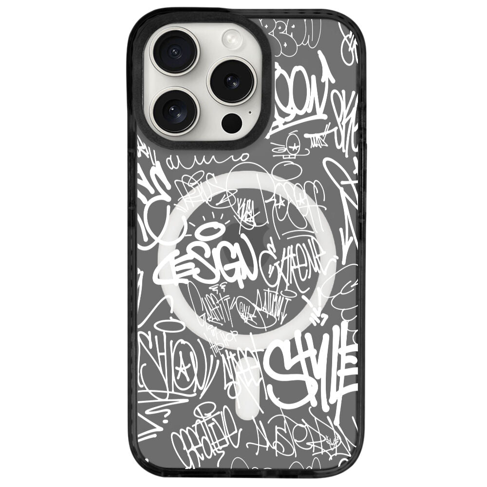 MagsafeliArtycaseCoolBlack
