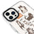 iPhone 14 Pro Max Cats Day Telefon Kılıfı - Magsafeli Artycase - Beyaz