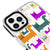 iPhone 13 Pro Max Colorful Cats Telefon Kılıfı - Artycase - Siyah