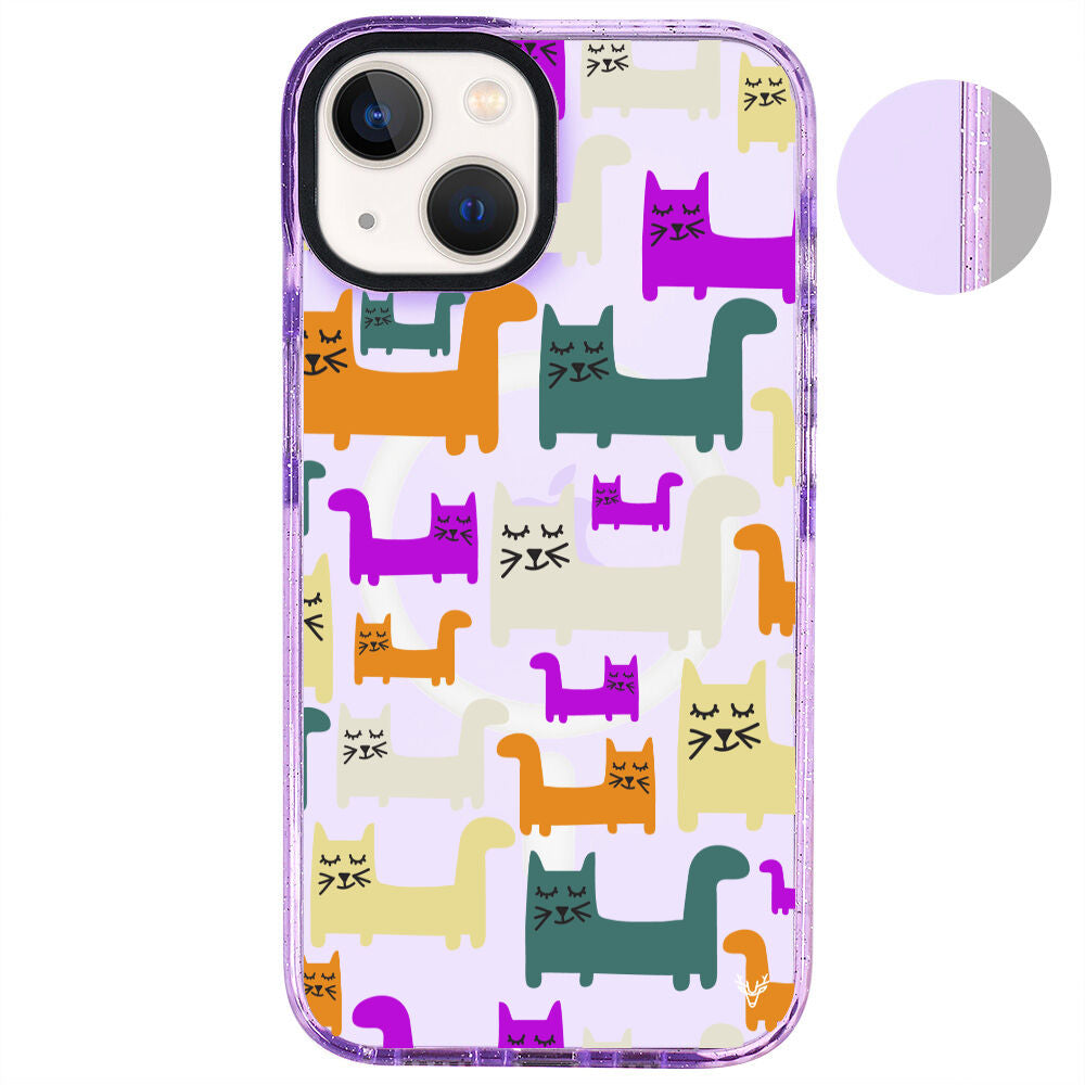 MagsafeliArtycaseSimliMor